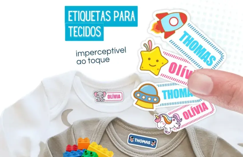 ETIQUETA TERMOCOLANTE UNIFORME ESCOLAR