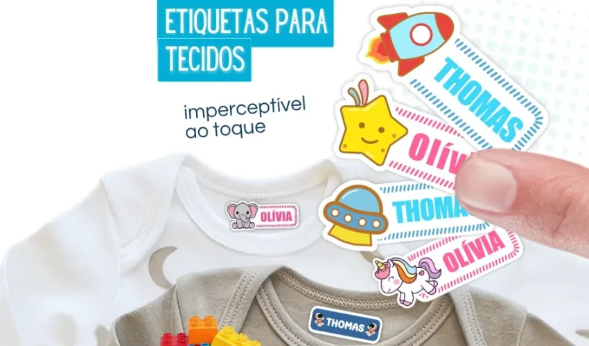 ETIQUETA TERMOCOLANTE UNIFORME ESCOLAR